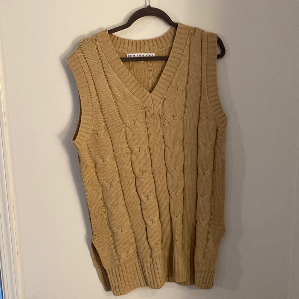 Long Sweater Vest